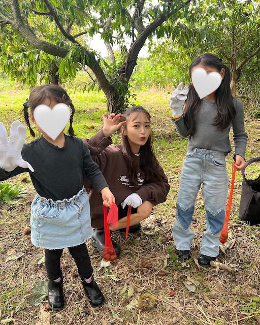 近藤千尋が娘と初めて収穫体験したものとは🍁✨