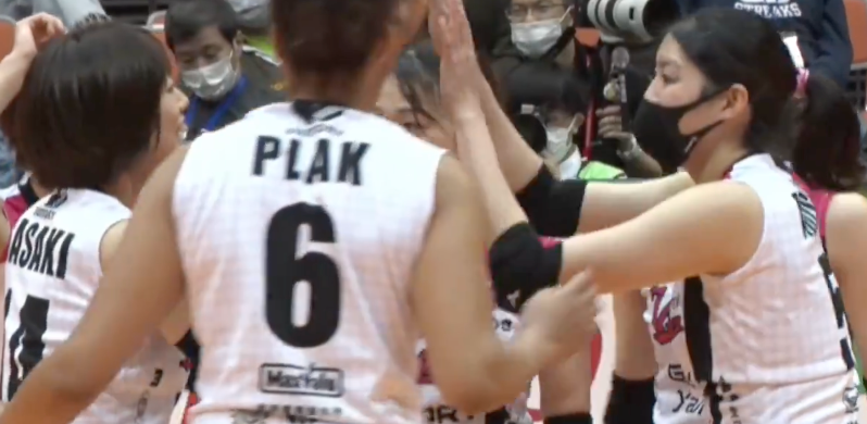 Ｖリーグ女子　PFUブルーキャッツ vs. ヴィクトリーナ姫路 2022/2/26【ハイライト】