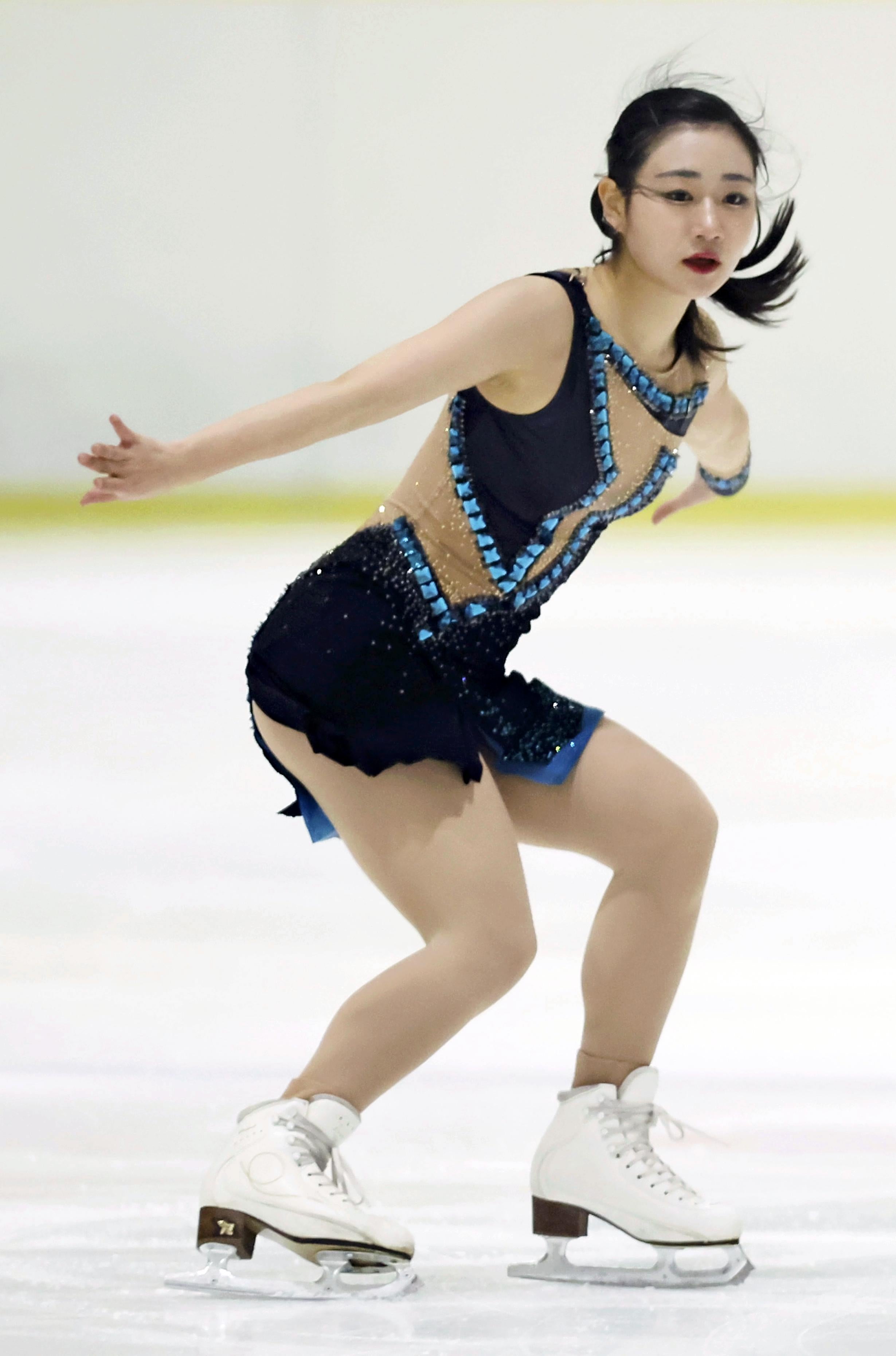 河辺愛菜がＳＰ首位「決勝では最高の演技したい」…冬季インターハイ・フィギュア