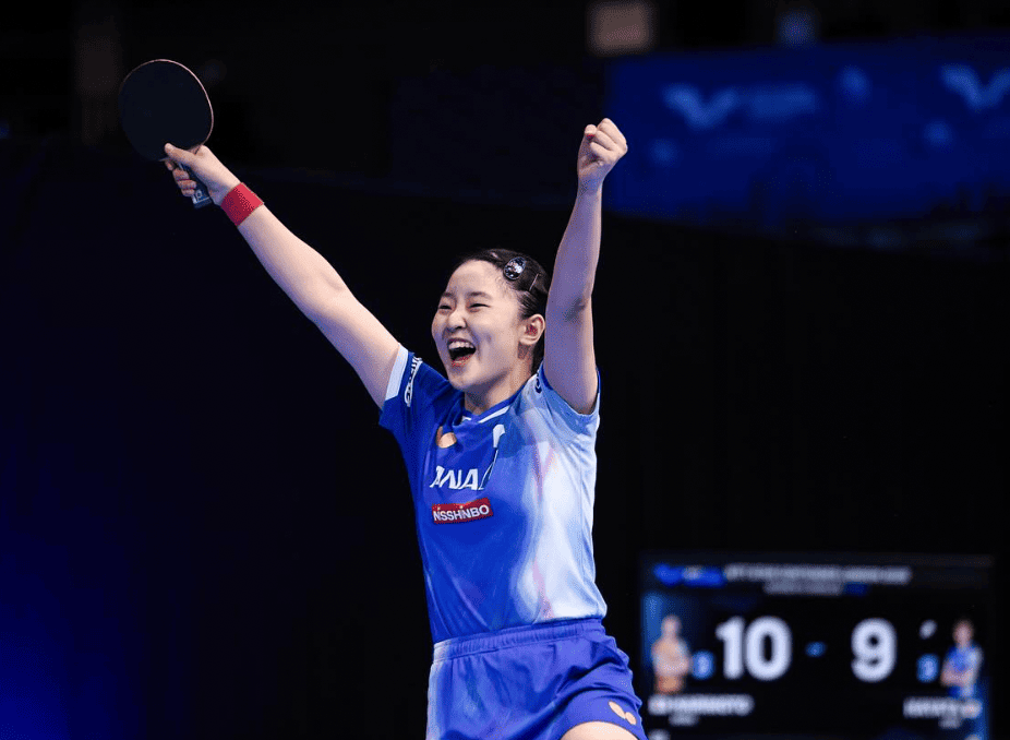 【卓球】張本美和が大藤沙月にストレート勝利　日本勢対決制しベスト8進出〈シンガポールスマッシュ〉