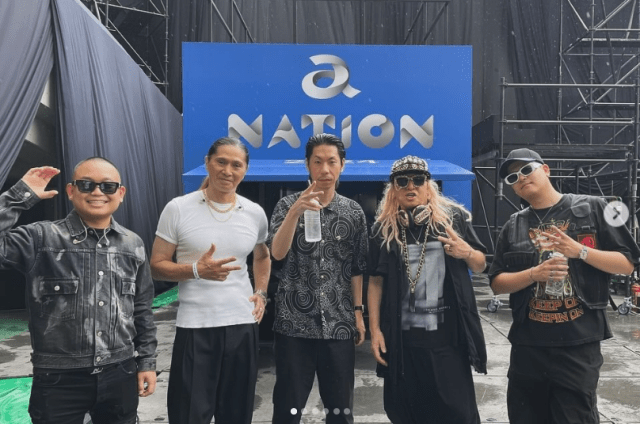 呂布カルマ「ありがとうa-nation」レジェンドミュージシャンとのショットが話題！