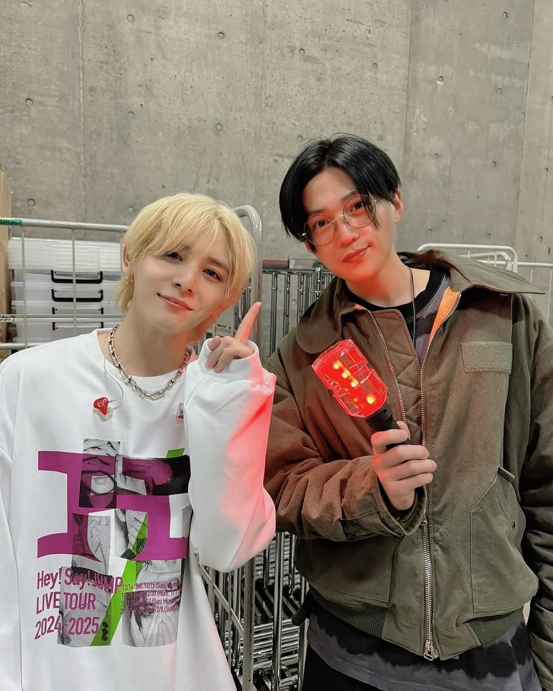 「かっちょいいよりょーにい！」八木勇征がHey! Say! JUMPのライブに参戦？！山田涼介とのツーショットにファン大盛況！