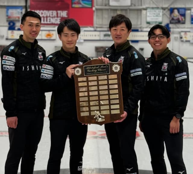 カーリング清水徹郎、カナダで4連覇達成！Abbotsford Curling Classicの勝者に！
