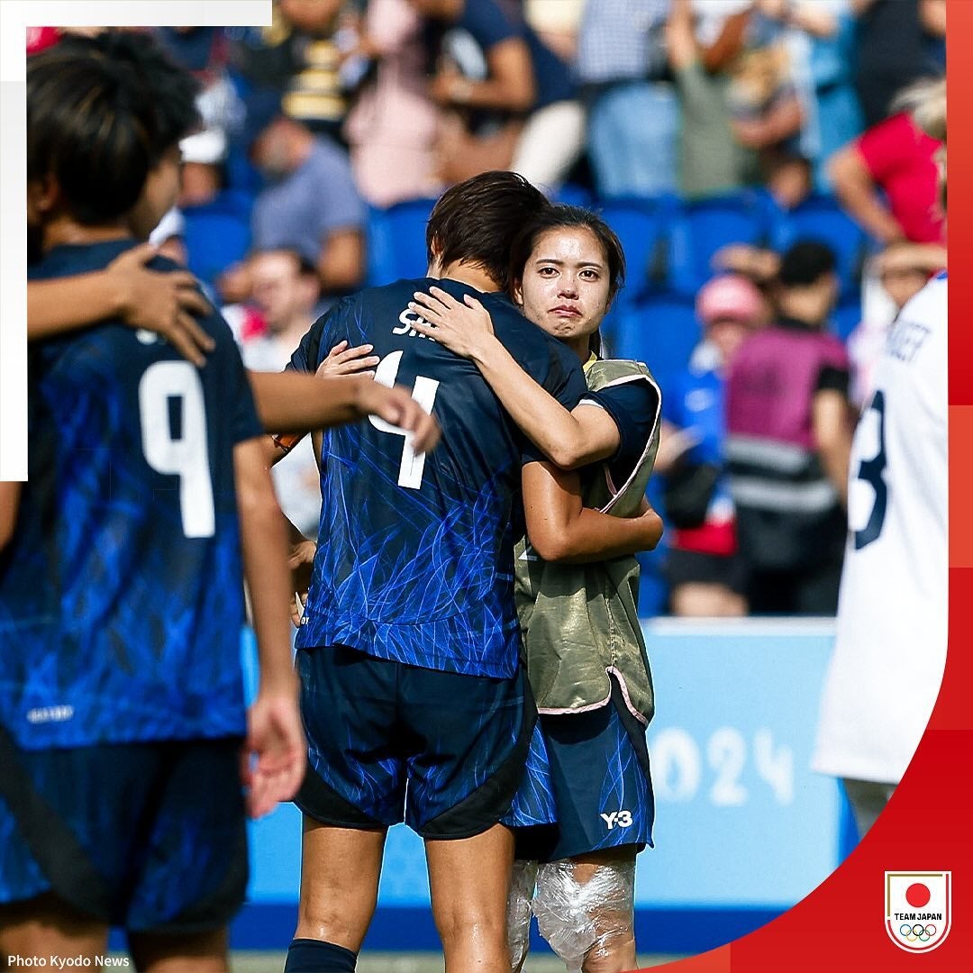 なでしこジャパン感動の写真に「また四年後！応援してますいつまでも！」