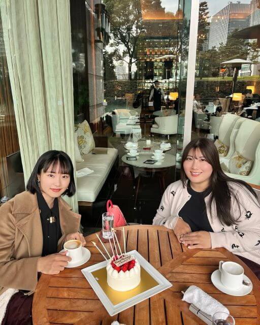 ケーキラッシュ継続中！なぎと贅沢ティータイム！だけど 今年は食べ過ぎの予感…(笑)