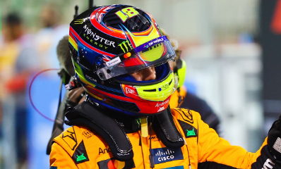 「この目ヂカラ、只者じゃない…！」オスカー・ピアストリ、気合みなぎるヘルメット越しショットに注目集まる！