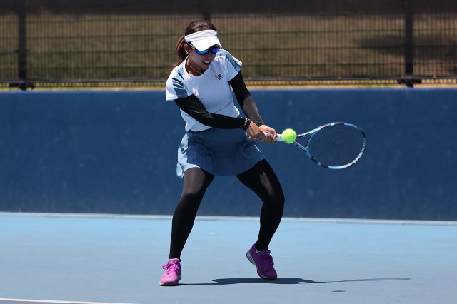 即落ち3コマショットにファンもクスっ！美女プロテニスプレイヤー園田彩乃がインスタ更新「絶対ミスってる」