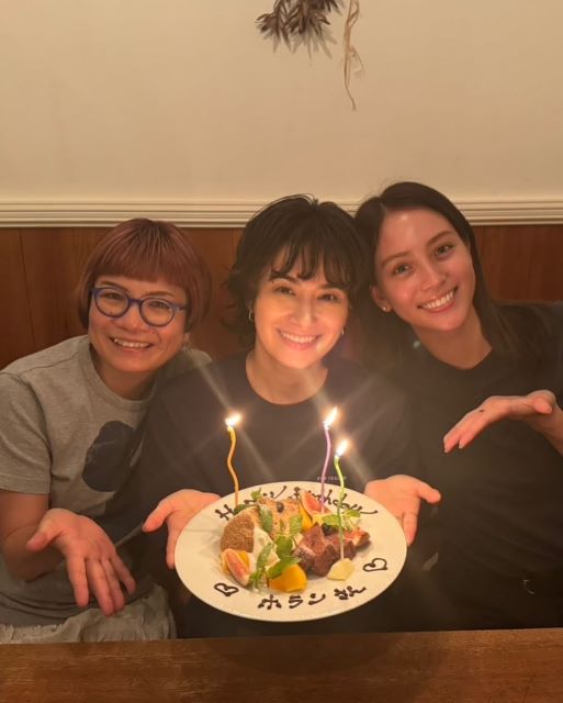 ホラン千秋「あのおもしろ発言モデル」に誕生日祝われ感無量！