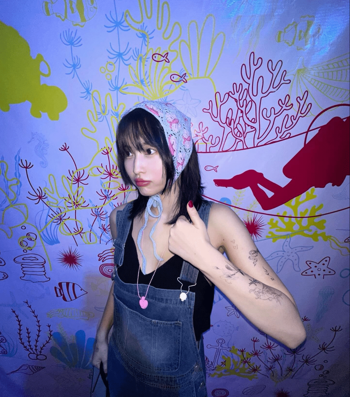 TWICEモモ 暑さを忘れるおしゃかわ💕写真を公開✨