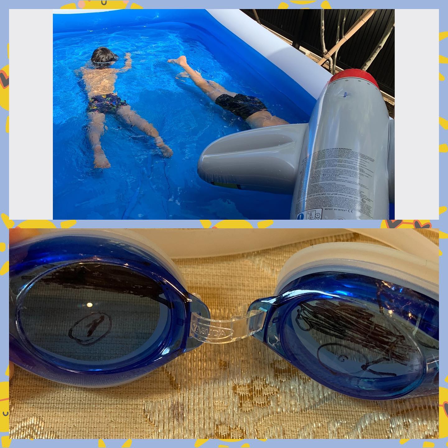 小倉優子さんが子供たちとプール遊び「素敵なママですね✨」