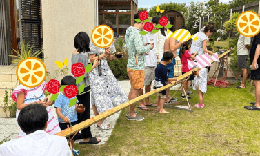 夏の風物詩🎐高橋真麻が友人宅で流しそうめん☀