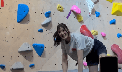キュートな女子クライマー、仲間の卒業旅行引率で海外へ！”ストロング・クライミングムービー”も披露しファン拍手喝采「つよい !」