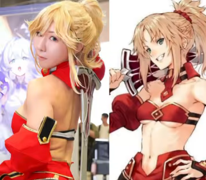 美女ファイター、