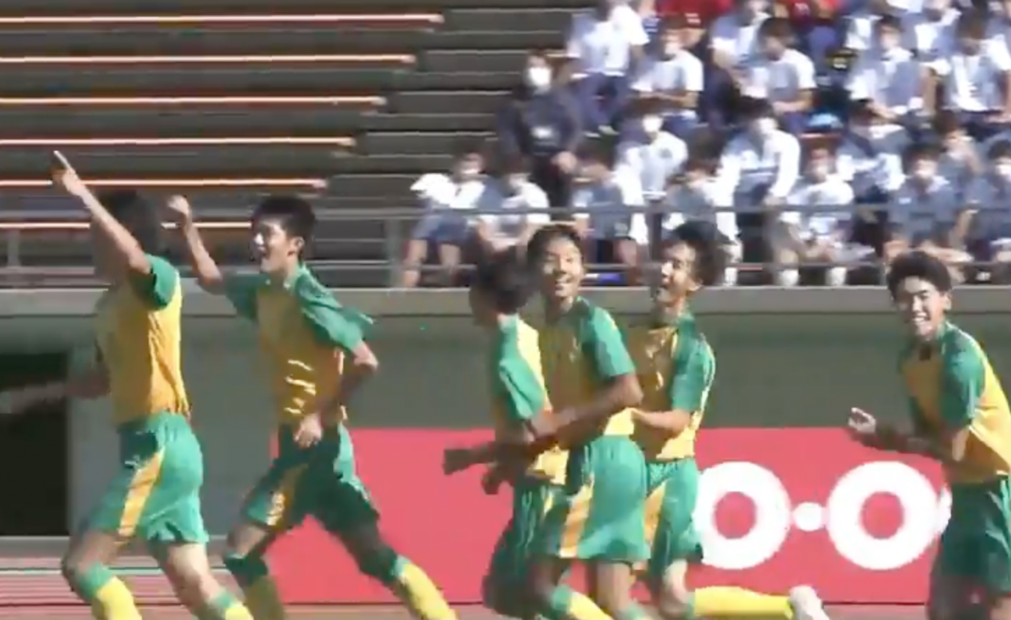 星稜vs鵬学園 第100回全国高校サッカー選手権・石川県大会決勝