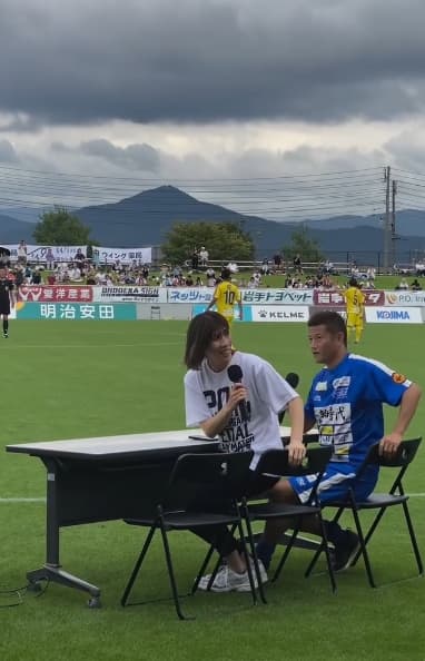 吉田沙保里がスペシャルドリームマッチへ 岩手県中学生選抜VSレジェンドOBの熱戦を観戦