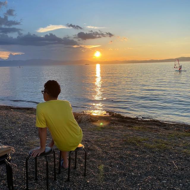 宮川大輔、琵琶湖横断リレーを完遂！「全ての方に感謝」