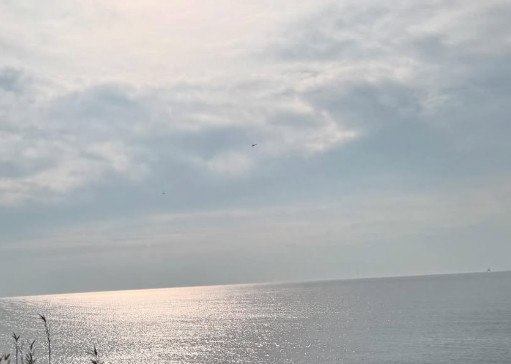 絶景に癒やされる！美魔女・女優、灼熱のロケ日和に爽やかな一枚