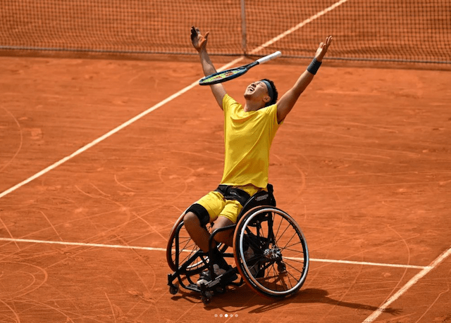 小田凱人 全仏2連覇で喜び爆発💥