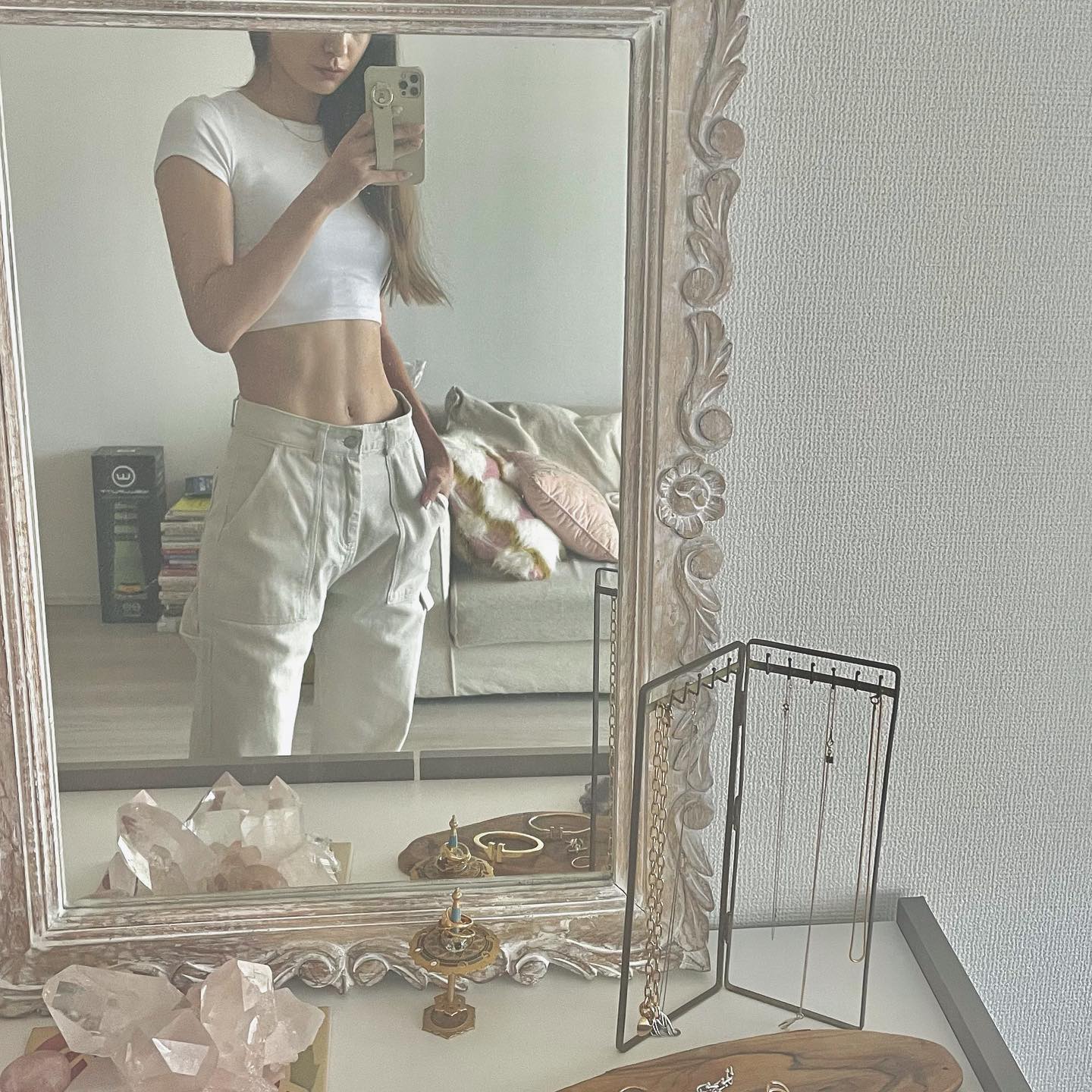 「これは凄い😳」マギーさんの鍛え抜かれた腹筋に驚きの声❗️✨