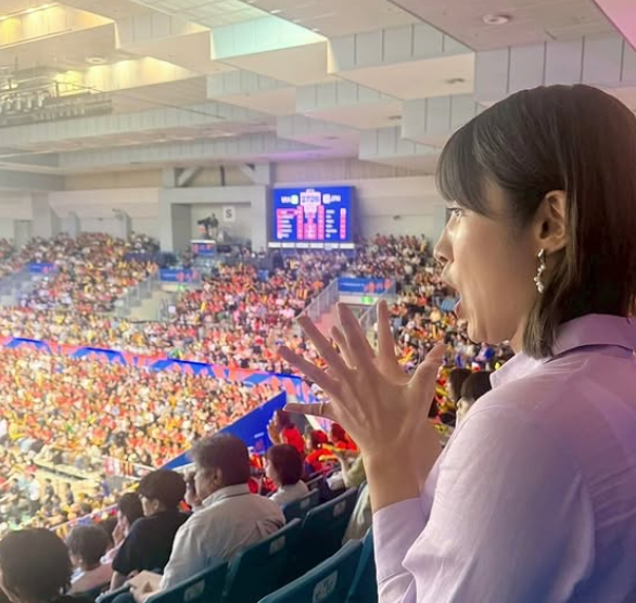 「あと一歩が届かず」狩野舞子、ネーションズリーグ日本vsブラジル戦を現地で観戦レポート