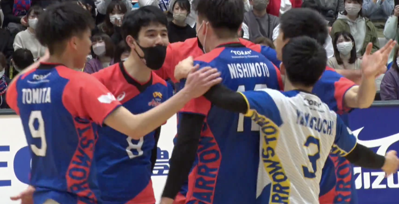 Ｖリーグ男子　FC東京 vs. 東レアローズ 2022/3/12【ハイライト】