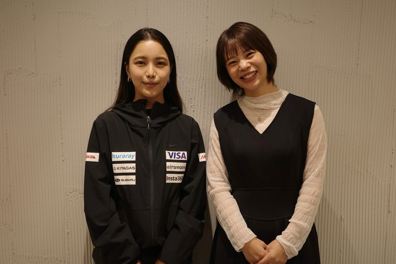 高木菜那が高梨沙羅へ送ったエールに反響