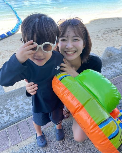 テレ朝・久冨慶子アナ、息子との夏の思い出振り返り「成長と愛」に母の顔のぞかせる