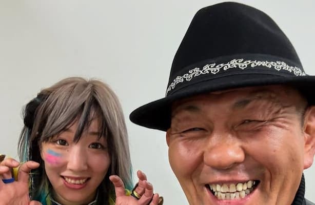 鈴木みのる、ウナギサヤカのワンマッチ興行を観戦『オツカレサン…』