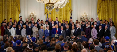 ジャースがホワイトハウス訪問！晴れの表彰式にファンから賛否の声「複雑な気持ち」「誇らしいけどモヤモヤも」