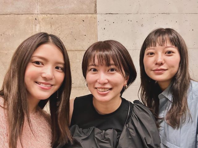 高校の同級生も！？大人気女優が仲良し3Sを公開！