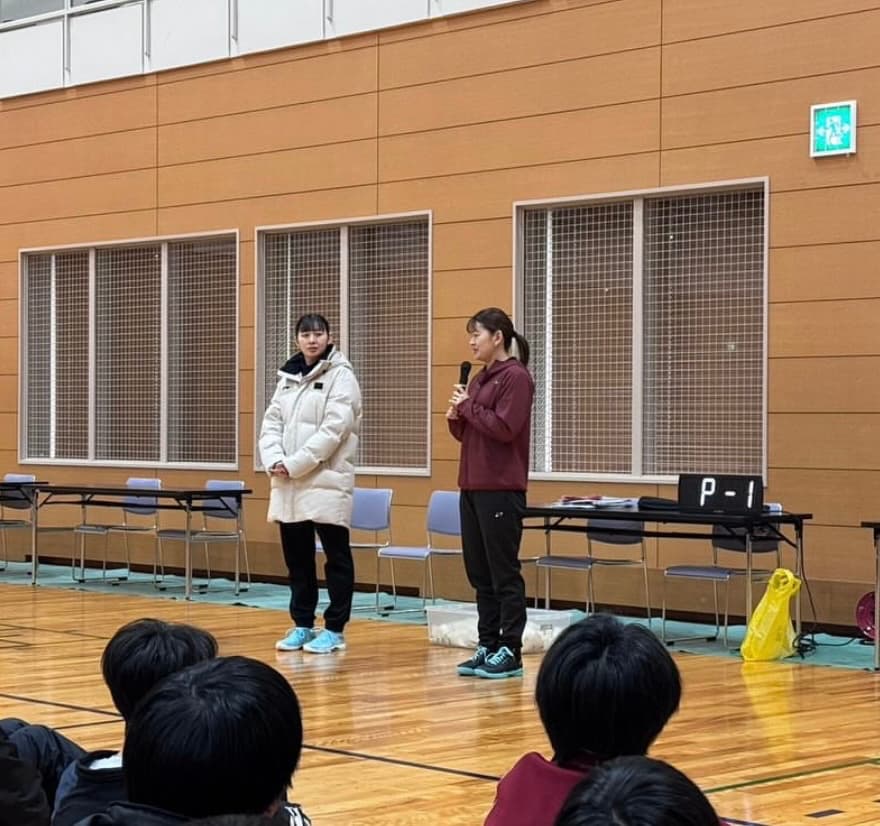 リオ五輪バド金・髙橋礼華、新潟で姉妹講習会を開催「みんな！これからもがんばれー！」