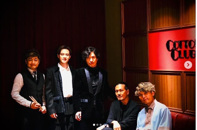 ウエンツ瑛士がコットンクラブで公演