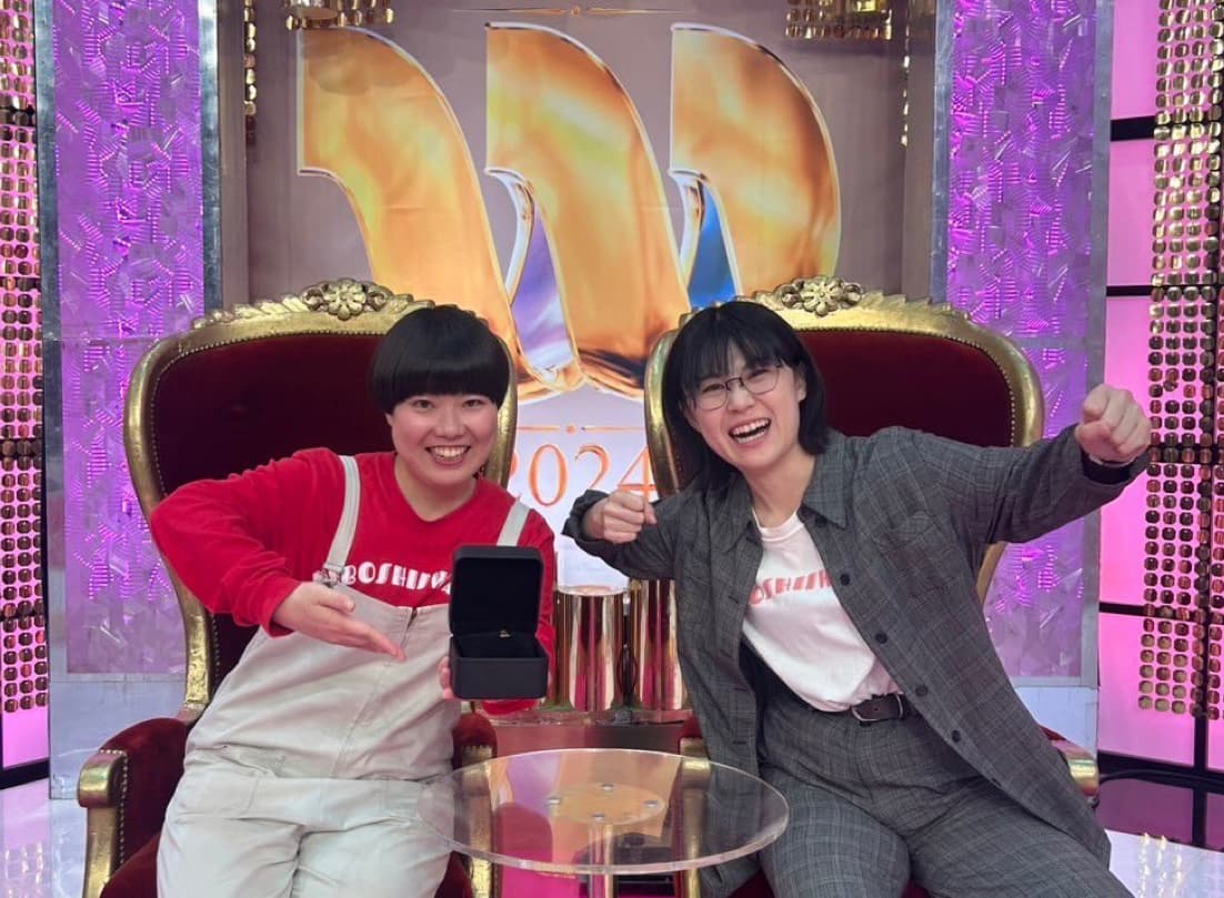 THE W優勝芸人がファンに報告！！「THE W 優勝できました！！」