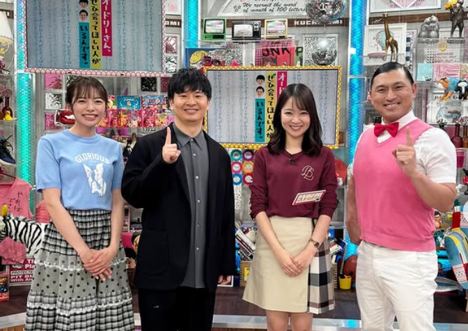 久々再会！はなさん登場に喜びあふれる「オドぜひ」収録ショット