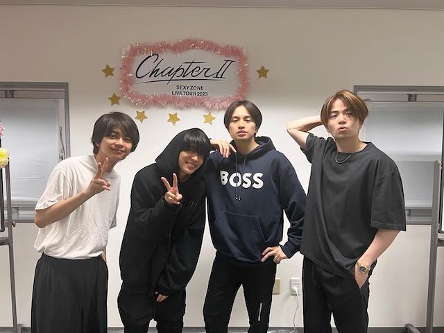 🌹セクゾ、コンサートのオフショットを公開🌟「マリウスにいいねの速さ毎回負ける、、笑」