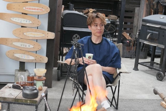 EXILE・TETSUYA、「珈琲を考える焚き火の時間」が静かすぎて、心がほどけた