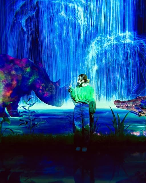 ベッキー チームラボの新エリアを満喫し大はしゃぎ「すごい世界」