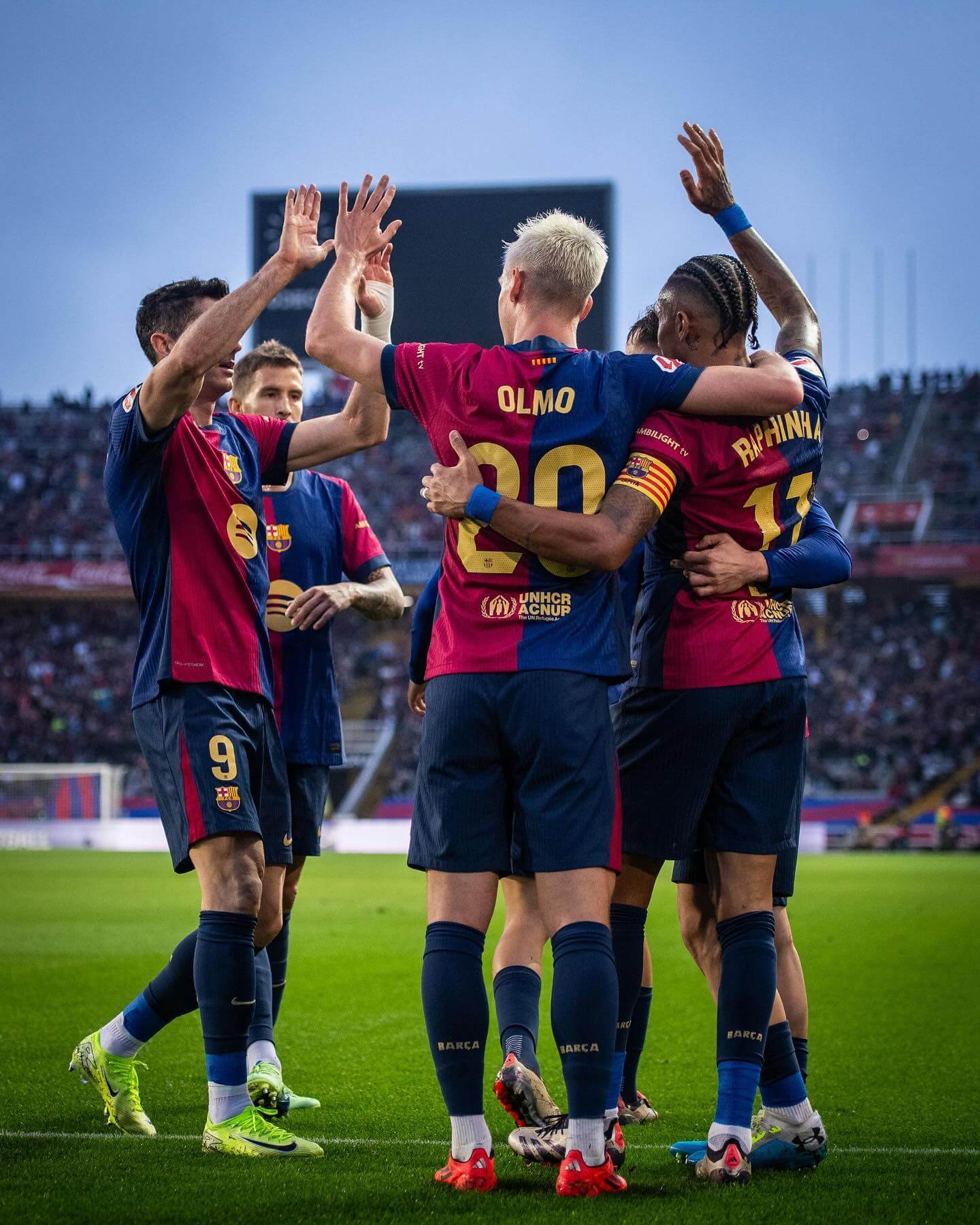 FCバルサ　ダニ・オルモが驚異の2ゴールを決め！