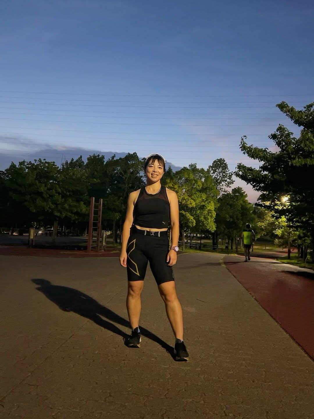 大谷知夏、トレーニング後の自身のショットを公開「可愛い」と話題に