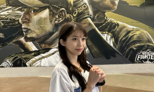 「LOVE新庄！」牧野真莉愛、今年もエスコンでファーストピッチ決定！