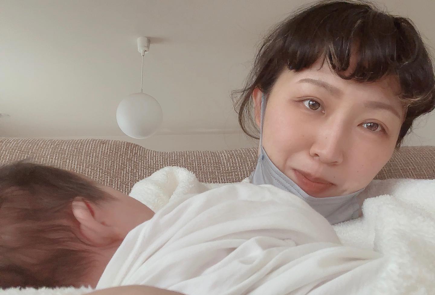 丸山桂里奈「WBCのパワーで授乳のモチベ高くできそう」長引く風邪に心配の声も😢