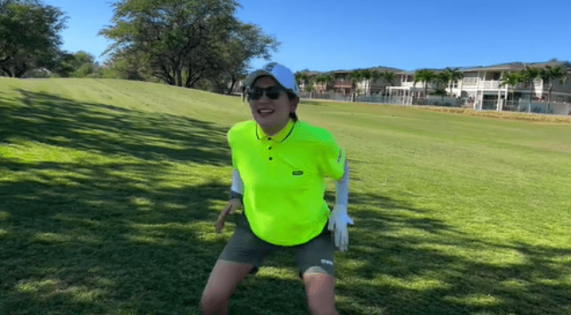 「さあ、始まりました！」成田美寿々、ハワイ合宿一発目は