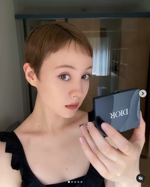 トリンドル玲奈の自分メイク