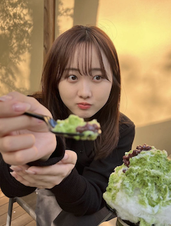 本田望結 彼氏目線?! かき氷を