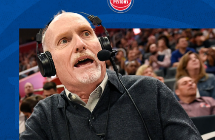 NBA ピストンズ名物アナウンサーに祝福！Mark Championが誕生日を迎える