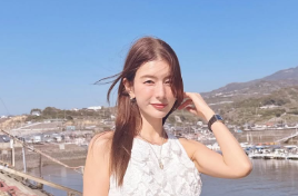 スザンヌ、親友家族との週末に癒される「陸に上がった人魚姫みたいな春トップス」