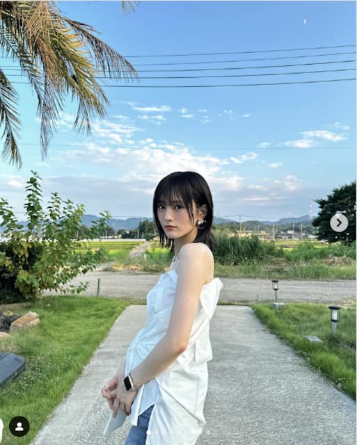 山本彩が真夏を満喫