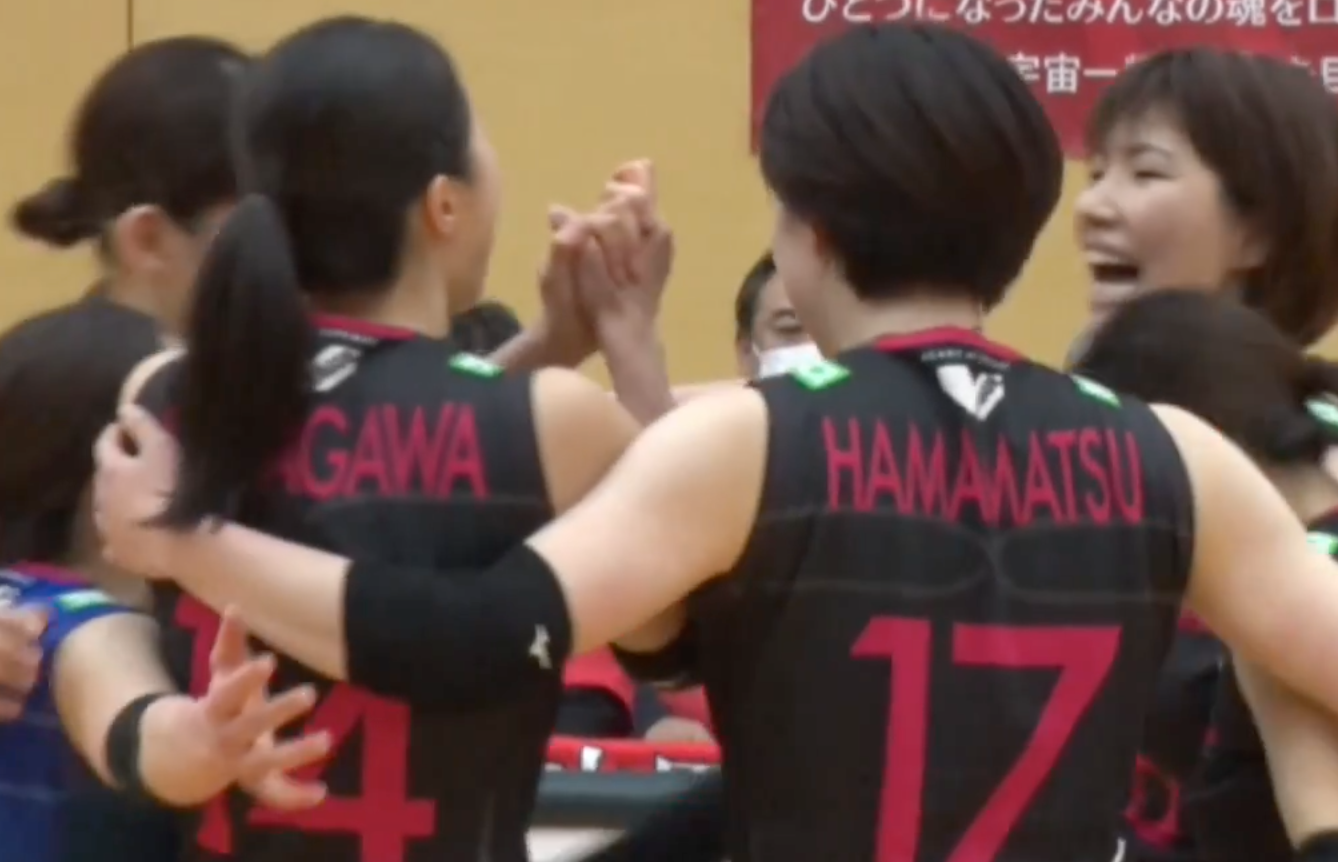 Ｖリーグ女子　NECレッドロケッツ vs. 久光スプリングス 2022/4/3【ハイライト】