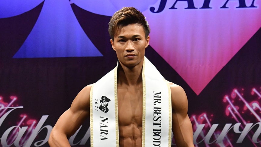 稲森 克尚(BBJ2021奈良大会フレッシャーズクラスグランプリ) / Today's Best Body #061