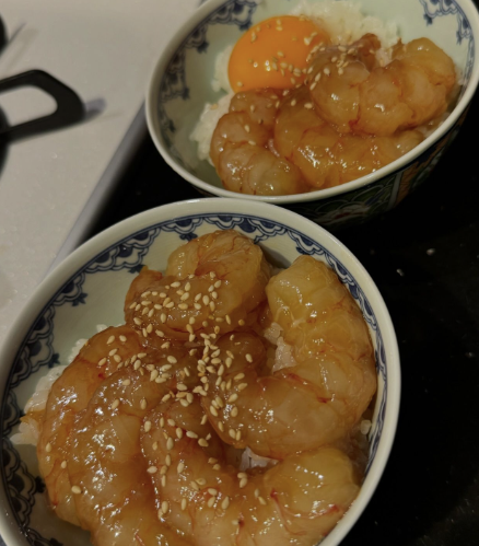 西山茉希、娘のリクエストで海老三昧！“漬け海老丼”の絶品朝ごはんにファン絶賛